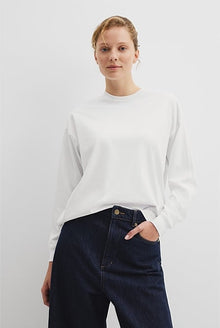 Australian Cotton Long Sleeve Relaxed T-Shirt