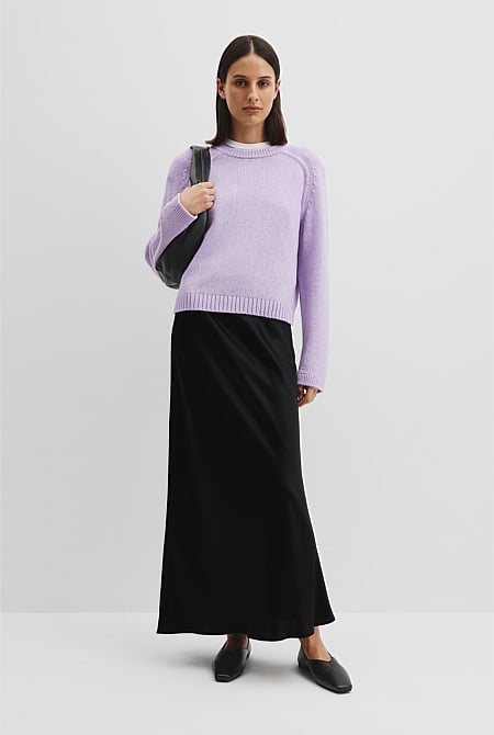 Cotton Wool Crew Knit