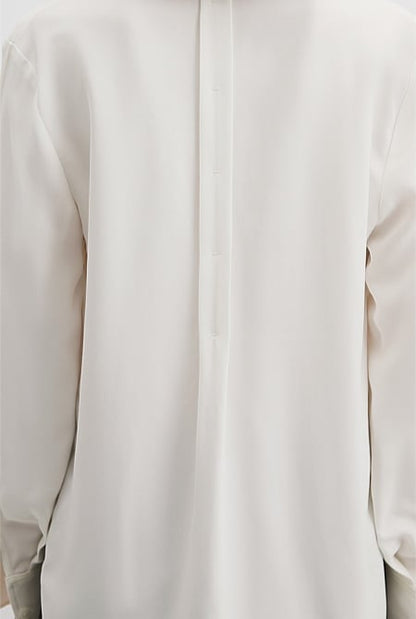 Crepe Popover Shirt