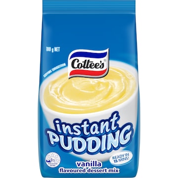 Cottee's Instant Vanilla Pudding 100g
