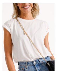 Cali Chain Bag Strap in Gold