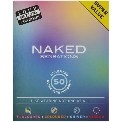 Four Seasons Naked Sensations Condoms 50 Pack