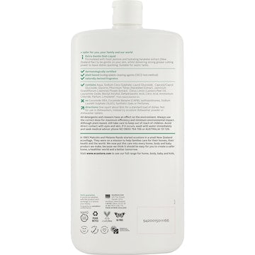 Dish Wash Liquid Jasmine & Harakeke 1L
