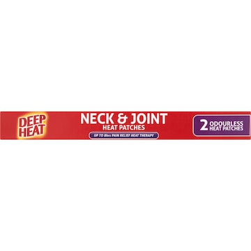 Deep Heat Neck & Joint Patches 2 pack
