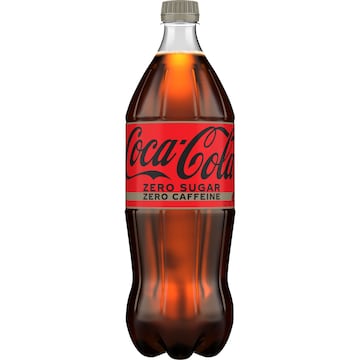 Coca-Cola Caffeine Free Zero Sugar Soft Drink Bottle 1.25L