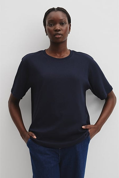 Australian Cotton Short Sleeve Relaxed T-Shirt