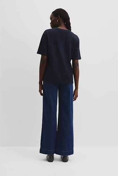 Australian Cotton Short Sleeve Relaxed T-Shirt