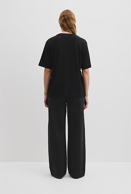 Australian Cotton Short Sleeve Relaxed T-Shirt