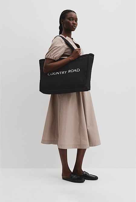 Reversible Print Tote