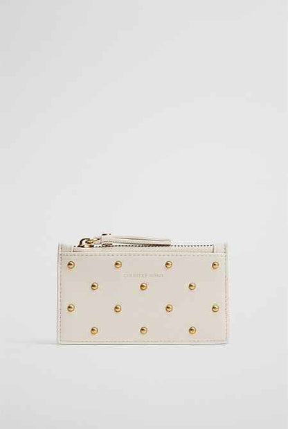 Studded Credit Card Purse
