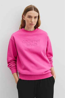 Australian Good Earth Cotton Monogram Sweat