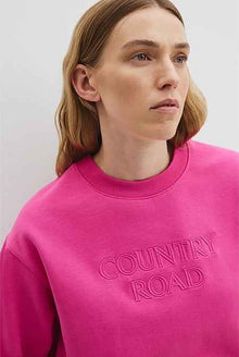 Australian Good Earth Cotton Monogram Sweat