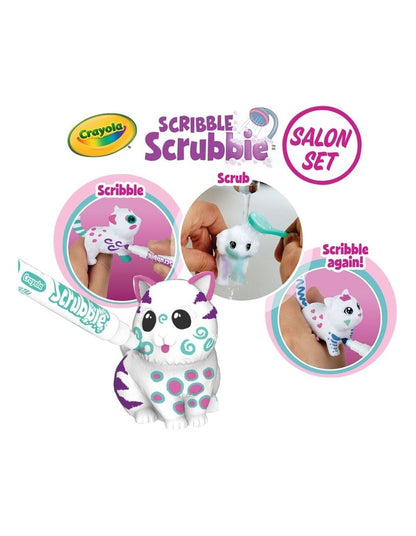 Scribble Scrubbie Salon Set
