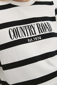 Verified Australian Cotton Stripe Heritage Sweat