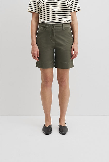Australian Cotton Twill Walk Short