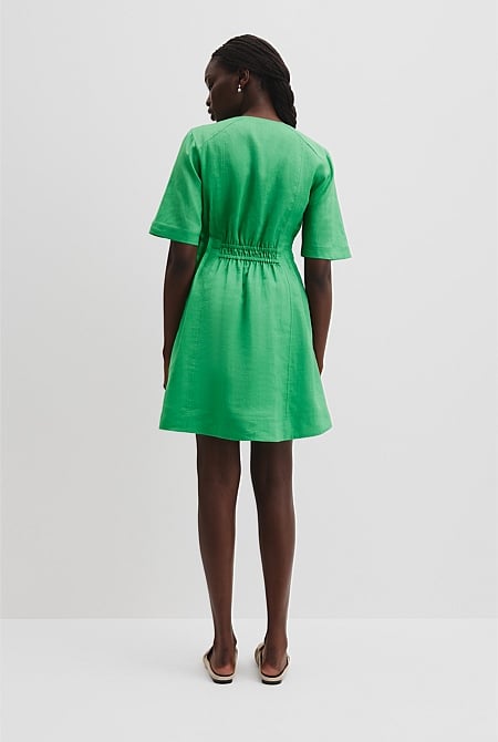 Fit And Flare Mini Dress