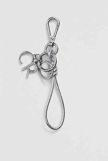 CR Letter Charm Keyring