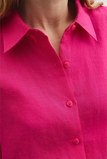Organically Grown Linen Crop Shirt