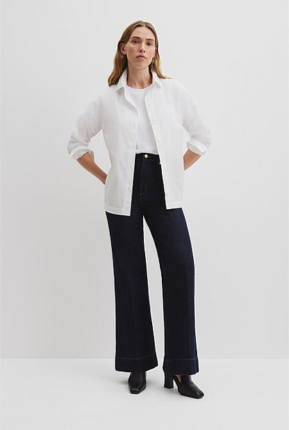 Organically Grown Cotton Poplin Shirt