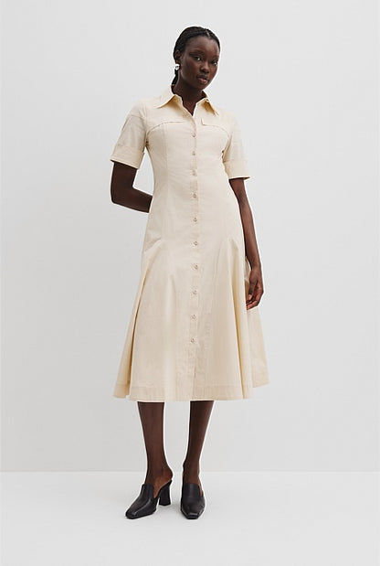 Australian Cotton Lady Like Shirt Dress