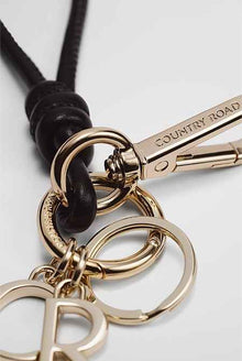 CR Letter Charm Keyring