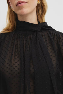 Silk Spot Blouse