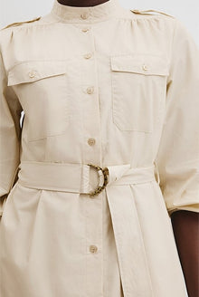 Belted Shirt Dress