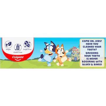 Colgate Kids Toothpaste Junior Bluey 2-5 Years 90g