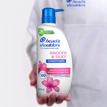 Head & Shoulders Smooth & Silky Anti-Dandruff Conditioner 660mL
