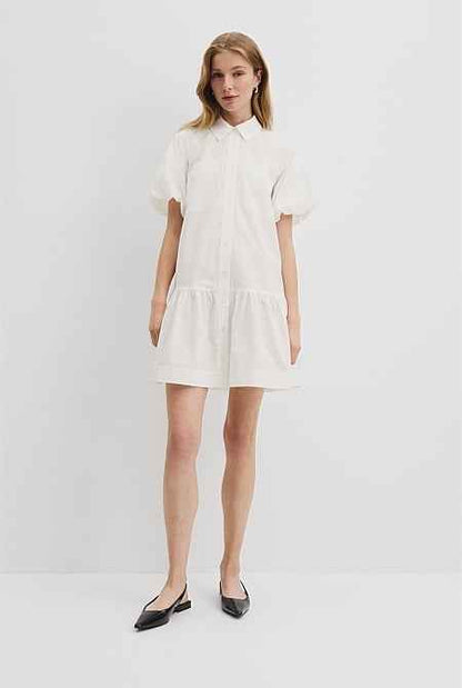 Australian Cotton Poplin Mini Dress