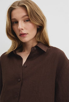 Organically Grown Linen Short Sleeve Shirt