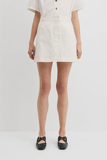 Denim Mini Skirt