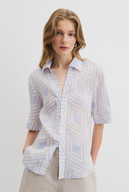 Print Utility Shirt