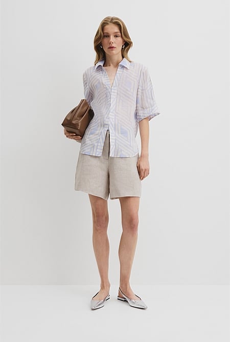 Print Utility Shirt