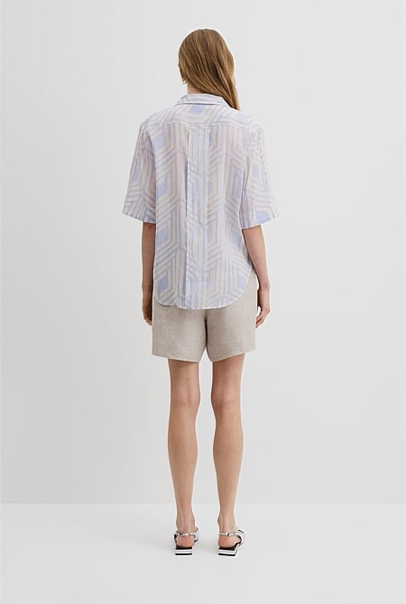 Print Utility Shirt