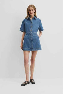 Denim Mini Skirt