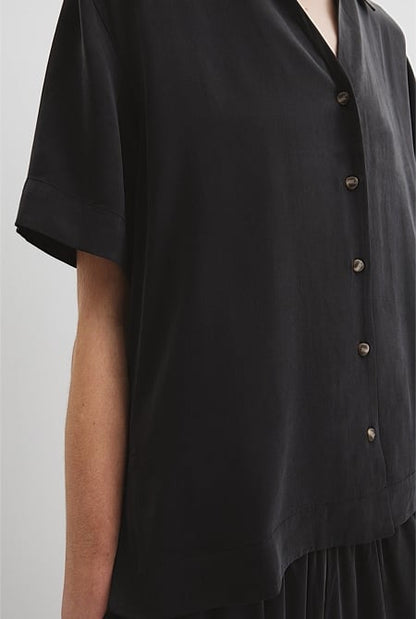 Short Sleeve Cupro Shirt