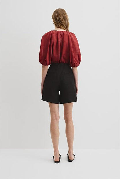 Organically Grown Linen Suit Short