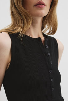 Button Henley Tank