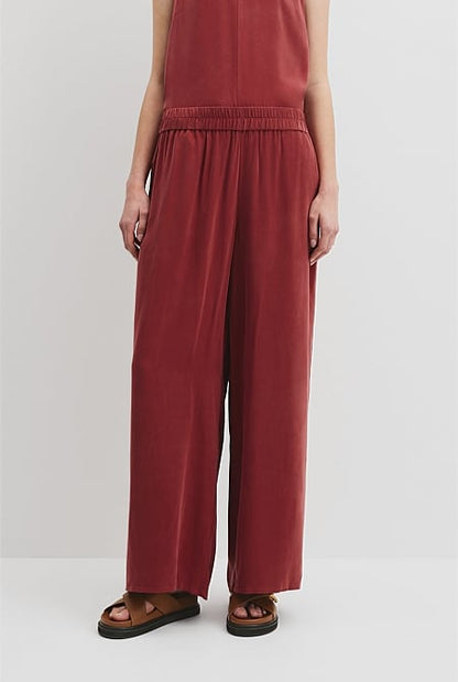 Pull-On Cupro Pant
