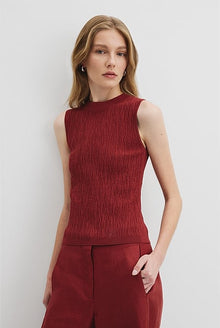 Jacquard Knit Tank