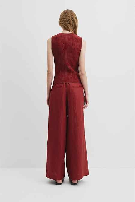 Jacquard Knit Tank