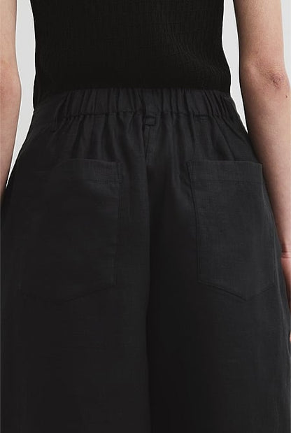 Organically Grown Linen Tapered Pant