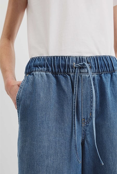 Drawstring Jean