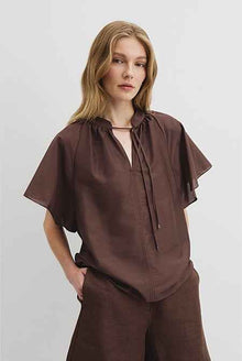 Flutter Sleeve Blouse