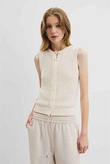 Pointelle Knit Tank