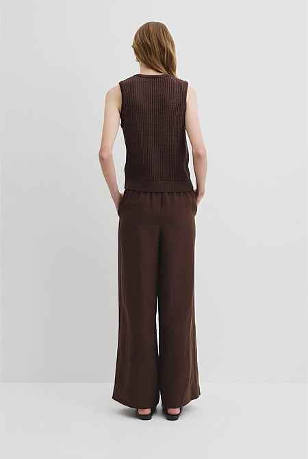 Pointelle Knit Tank