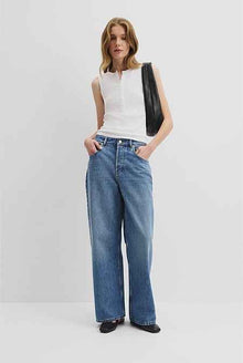 Button Henley Tank