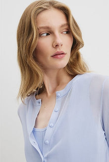 Sheer Knit Cardigan