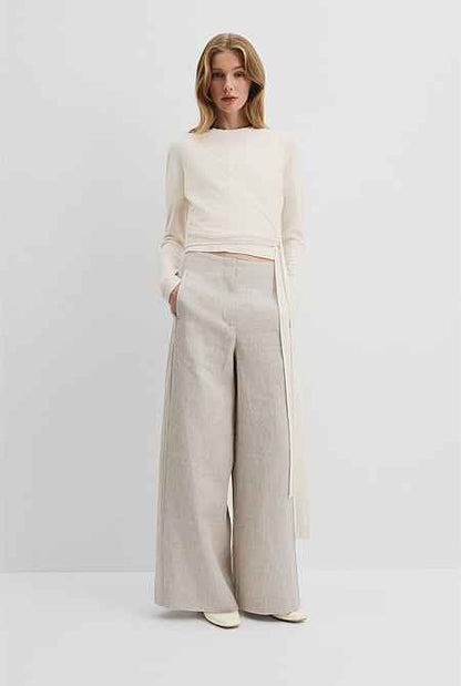 Long Sleeve Wrap Knit